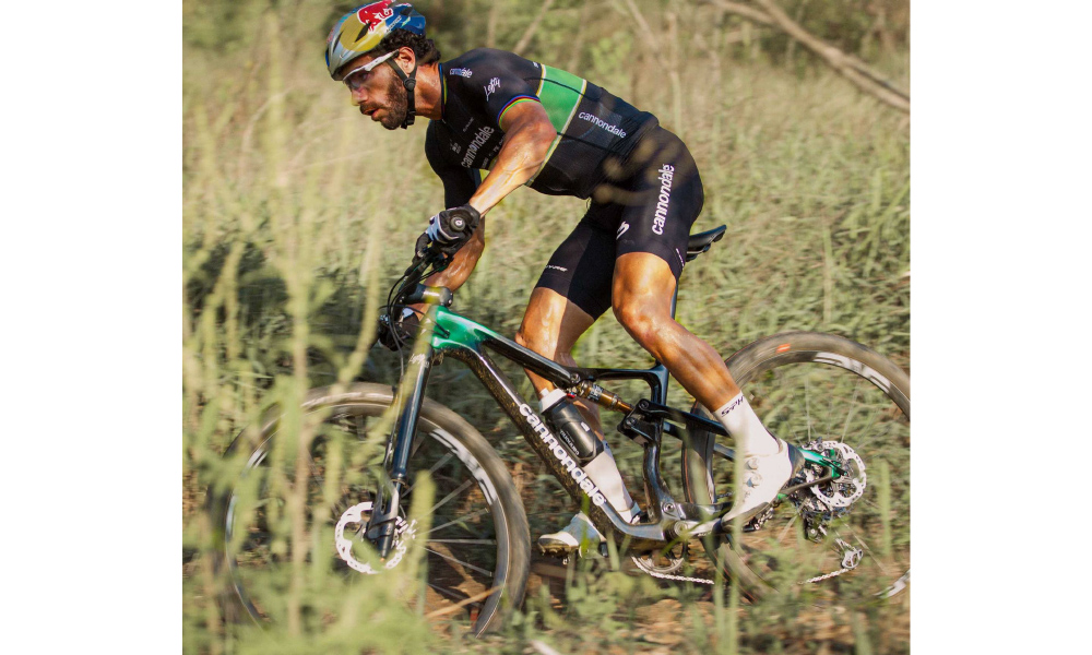 Велосипед Cannondale SCALPEL Carbon 3 29" 2021 черно-красный 2
